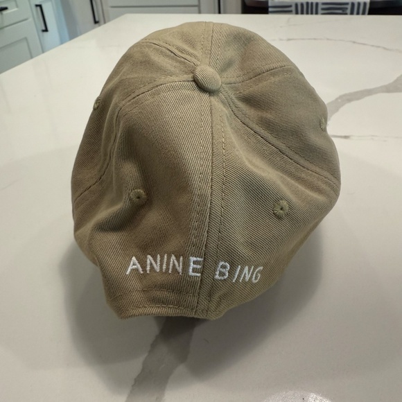 Anine Bing Jeremy Sport Cap - Khaki - Picture 4 of 5